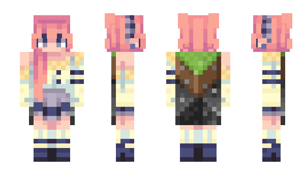 Minecraft skin PastelPuppeteer