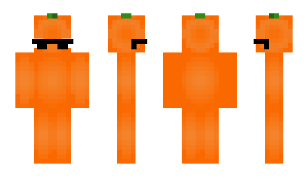 Minecraft skin Carrot_