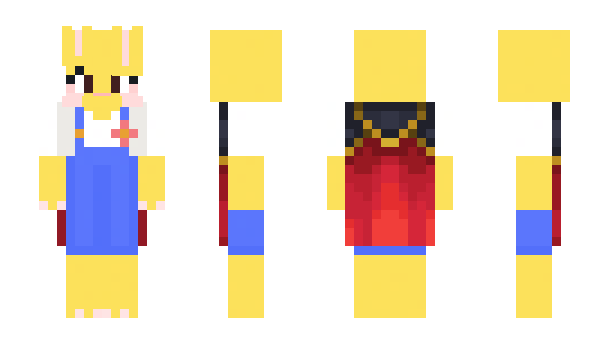 Minecraft skin bunnyblush