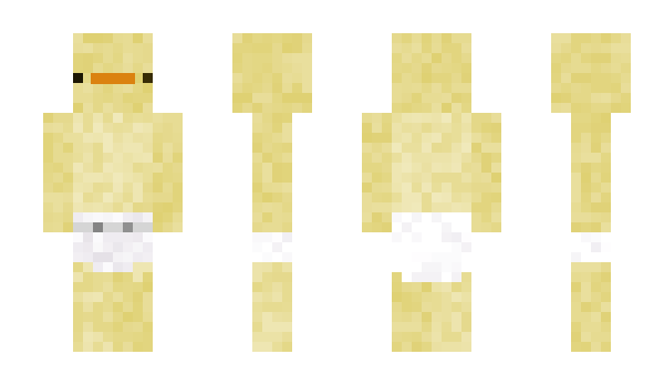 Minecraft skin DuckWithASuit