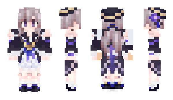 Minecraft skin liliackles