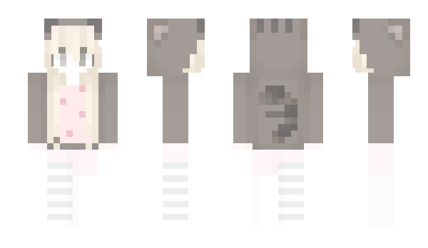 Minecraft skin iluvcatshehe