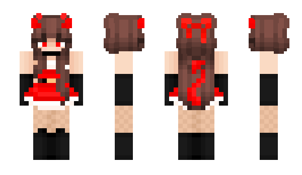 Minecraft skin FLOWER_PRINCESS
