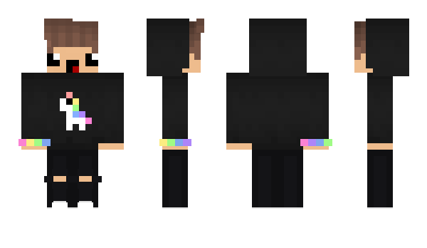 Minecraft skin Blcklissst