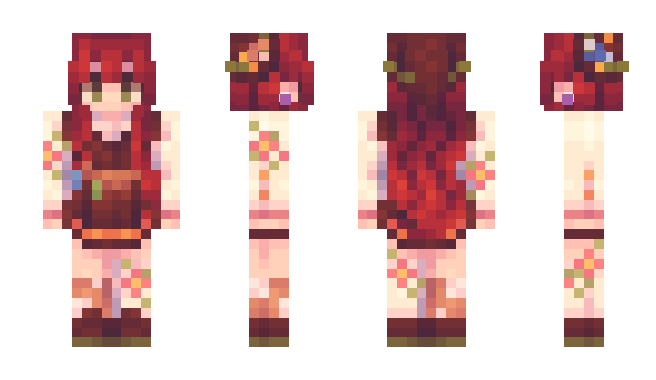 Minecraft скин по нику HeartDancer