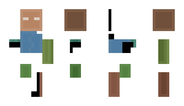 Minecraft skin Armyworms