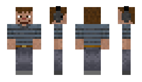 Minecraft skin xRaill