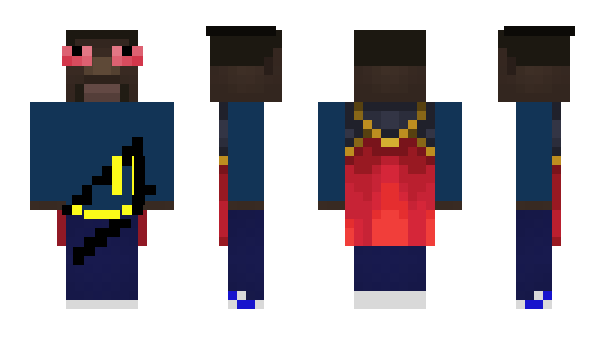 Minecraft skin Morkkee