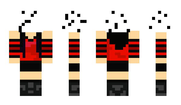 Minecraft skin Leuchtigel