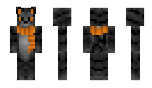 Minecraft скін по ніку BlacknCat