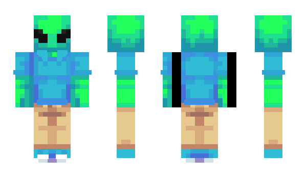 Minecraft skin Ii_SaadSilver