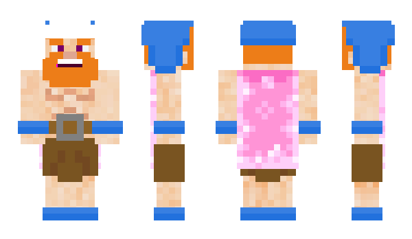 Minecraft скін по ніку LumberloonPride
