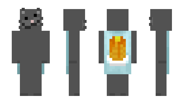 Minecraft скин по нику PancakeTheCatt