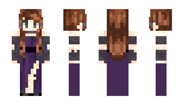 Minecraft skin Vivian2002
