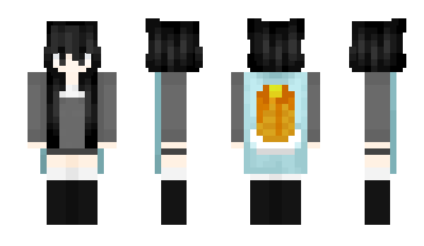 Minecraft скин по нику luckii_