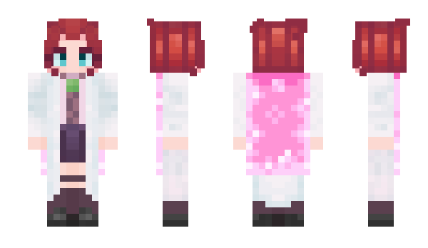 Minecraft skin Kanojo100