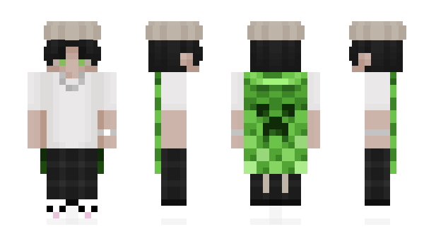 Minecraft skin Silvatic