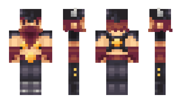 Minecraft skin Ren3DM
