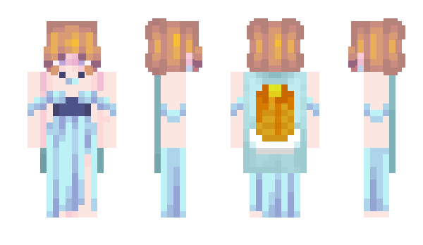 Minecraft skin Hazeli