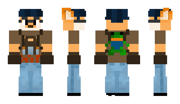 Minecraft скин по нику Foxmo