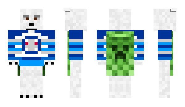 Minecraft skin snowbear