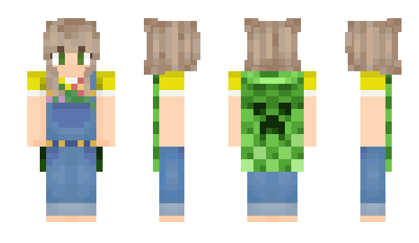 Minecraft skin TrinityUwU