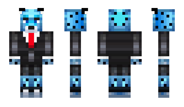 Minecraft skin Leopard_XL