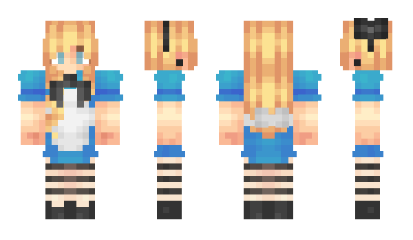 Minecraft skin Alice