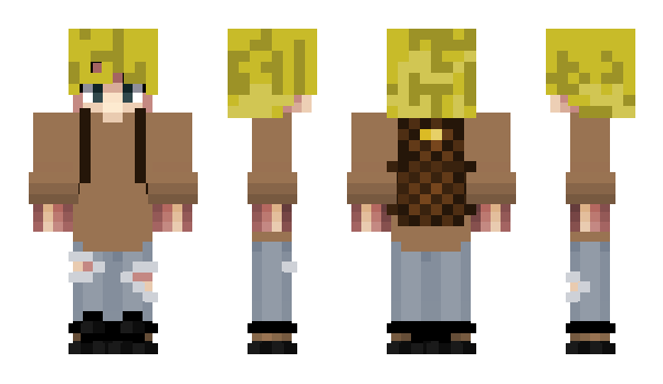 Minecraft skin FrencFri