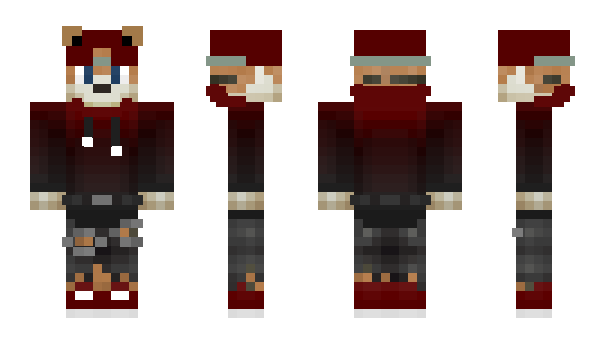 Minecraft skin KillerCapLP