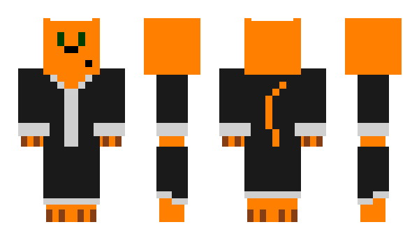 Minecraft skin Orangestar