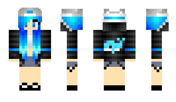 Minecraft skin ColorMeThrilled