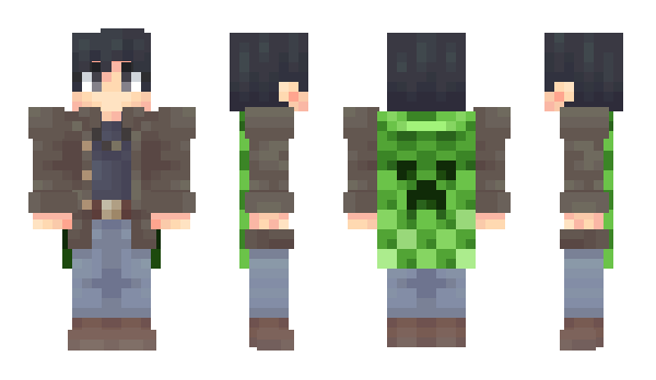 Minecraft skin Ryuki321