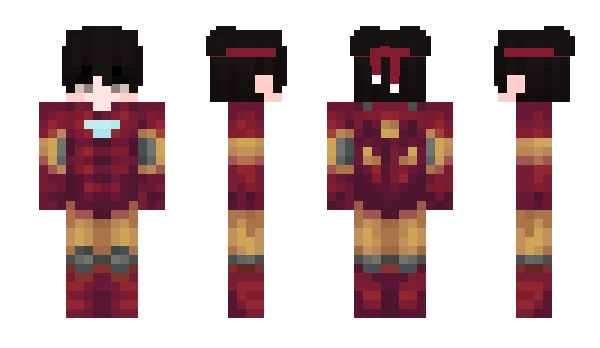 Minecraft скин по нику Adersta