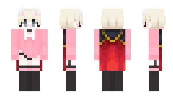 Minecraft скин по нику Kitten_Femboy