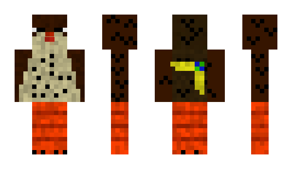 Minecraft skin Gruisvalk