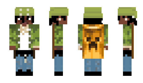 Minecraft скин по нику ZombieMist