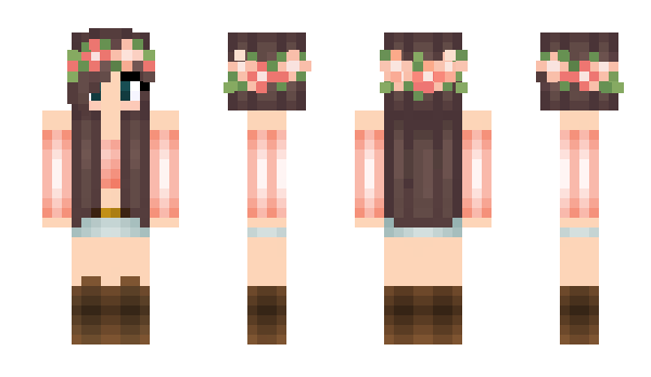 Minecraft skin FluffyC