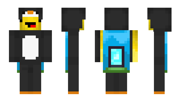 Minecraft skin Pika1hu_