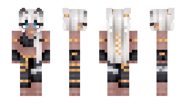 Minecraft скін по ніку CoffeeFoxMaki
