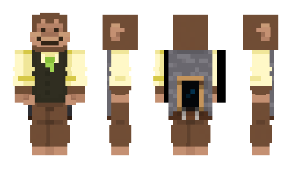 Minecraft скин по нику Luckythedon