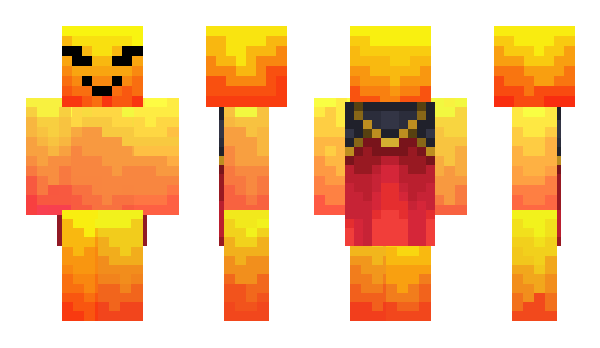 Minecraft skin FireBlast2_0