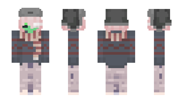 Minecraft skin AlienOverflow