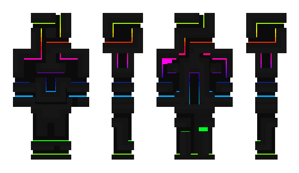 Minecraft skin D_E_F_