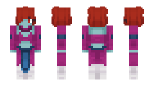 Minecraft skin Symetrie