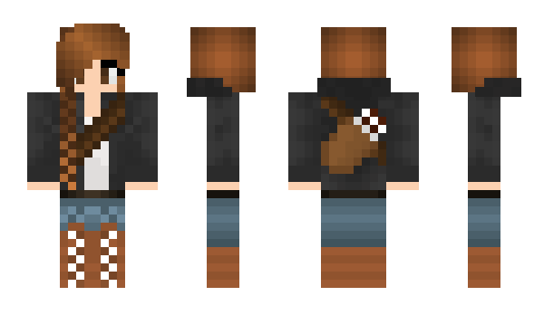 Minecraft skin rachaelf21