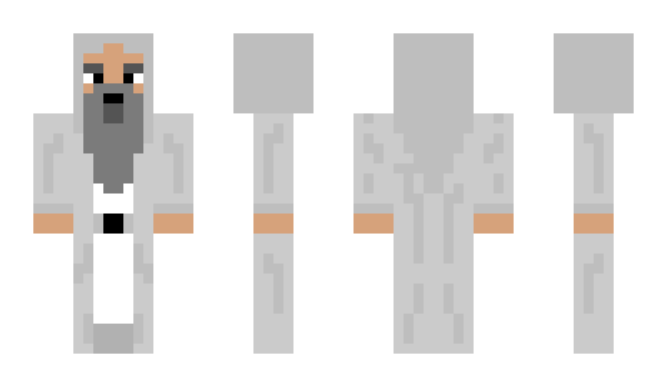 Minecraft skin Saruman