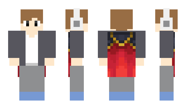 Minecraft skin CarrotFA