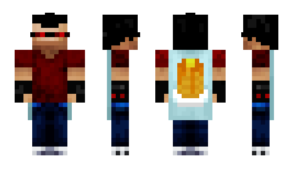 Minecraft скін по ніку RIDEN222