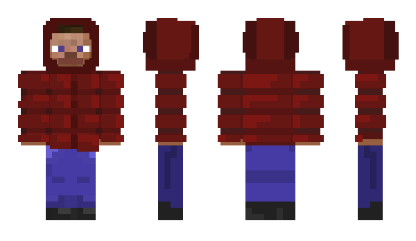 Minecraft skin Piver